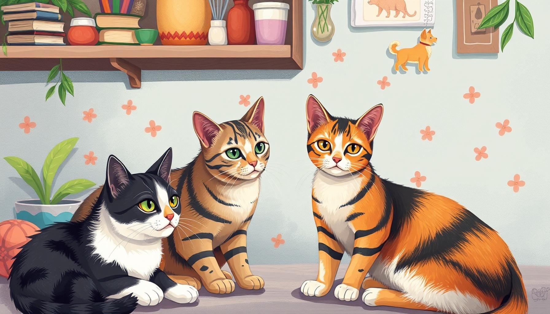 The Social Behavior of Cats: Interactions and Dynamics in Domestic Environments